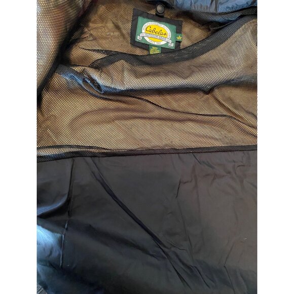 Cabelas Red Gore-Tex Waterproof  Jacket Multiple Pockets Zip Closure Small - Picture 4 of 15
